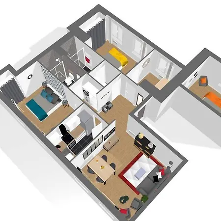 Apartman Le Refuge By Easyescale Romilly-sur-Seine